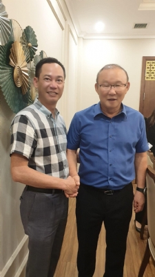 Nhà hàng Phù Đổng hân hạnh được đón tiếp Thầy Park Hang Seo.